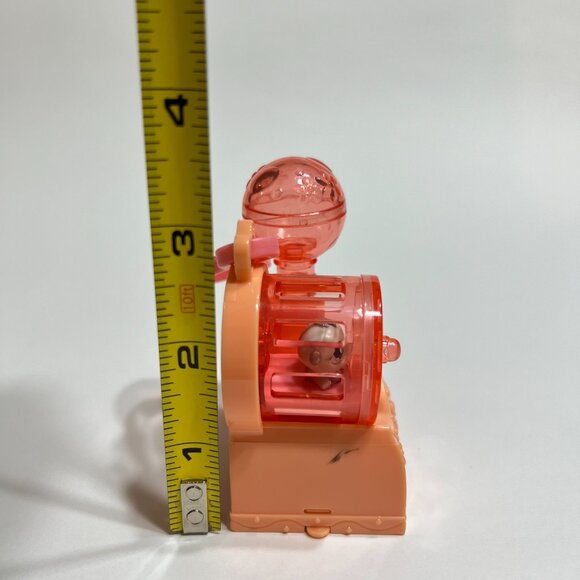 Littlest Pet Shop Teeniest Tiniest Hamster Mini Playset & Hamster Wheel Keychain - Picture 12 of 14